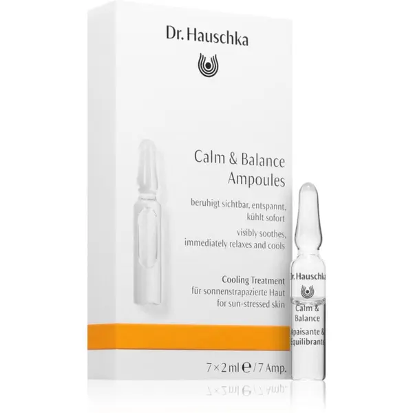 Dr. Hauschka Dr. Hauschka Facial Care intenzivna pomirjajoča nega za občutljivo kožo 7x2 ml