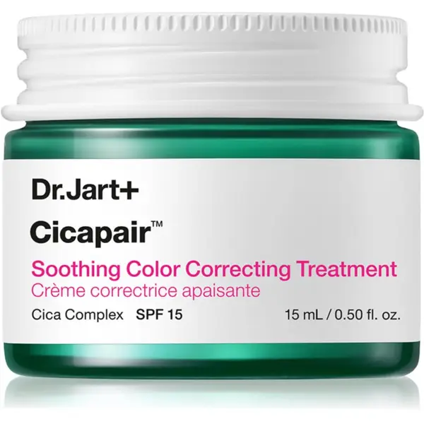 Dr. Jart+ Dr. Jart+ Cicapair™ Soothing Color Correcting Treatment intenzivna krema za zmanjšanje rdečice SPF 30 15 ml