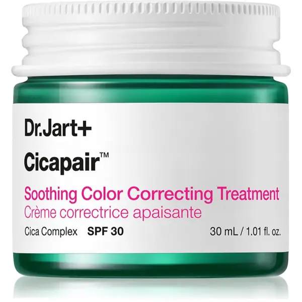 Dr. Jart+ Dr. Jart+ Cicapair™ Soothing Color Correcting Treatment intenzivna krema za zmanjšanje rdečice SPF 30 30 ml