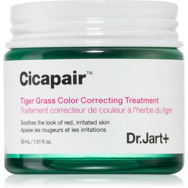 Dr. Jart+ Dr. Jart+ Cicapair™ Tiger Grass Color Correcting Treatment intenzivna krema za zmanjšanje rdečice 30 ml