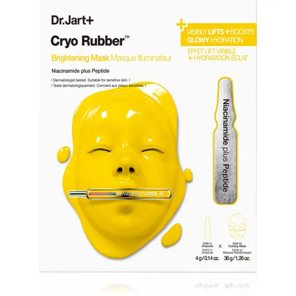 Dr. Jart+ Dr. Jart+ Cryo Rubber™ Brightening Mask intenzivna hidrogelna maska za osvetlitev kože 40 g