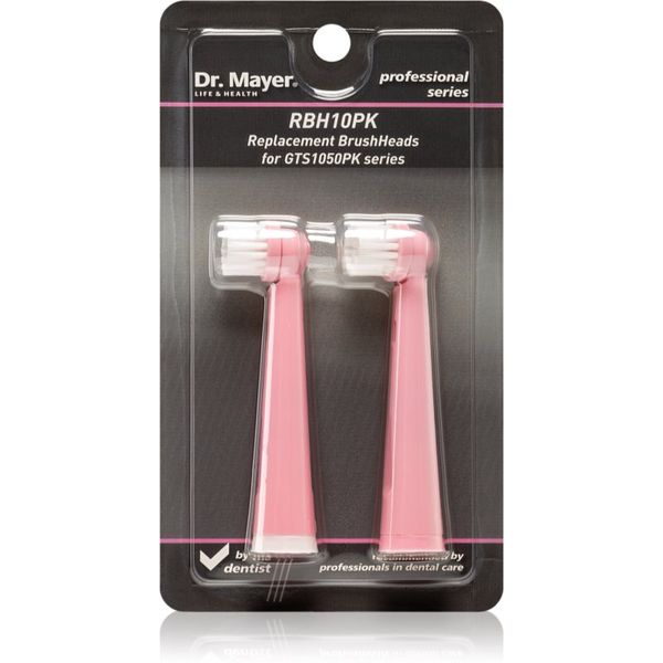 Dr. Mayer Dr. Mayer RBH10K nadomestne glave za zobno ščetko pink for GTS1050PK 2 kos