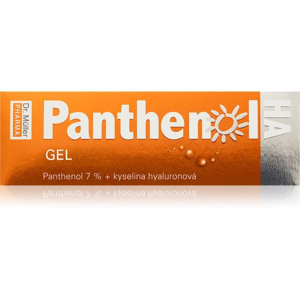 Dr. Müller Dr. Müller Panthenol HA gel 7% pomirjajoč gel po sončenju s hialuronsko kislino 110 ml