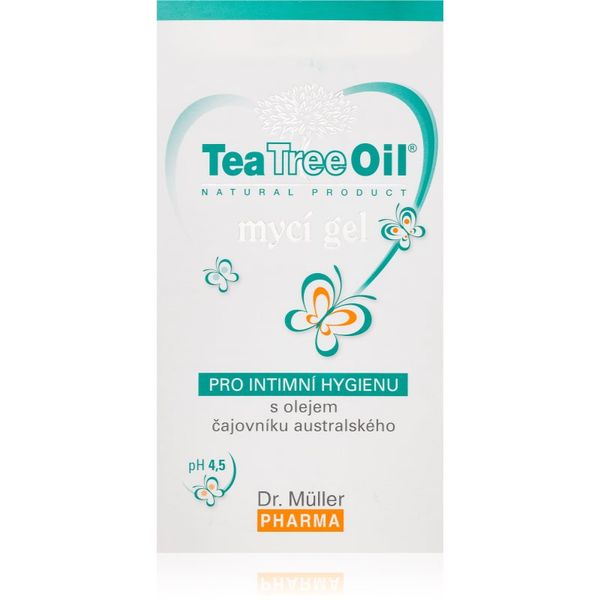Dr. Müller Dr. Müller Tea Tree Oil For intimate hygiene gel za intimno higieno z izvlečkom čajevca 200 ml