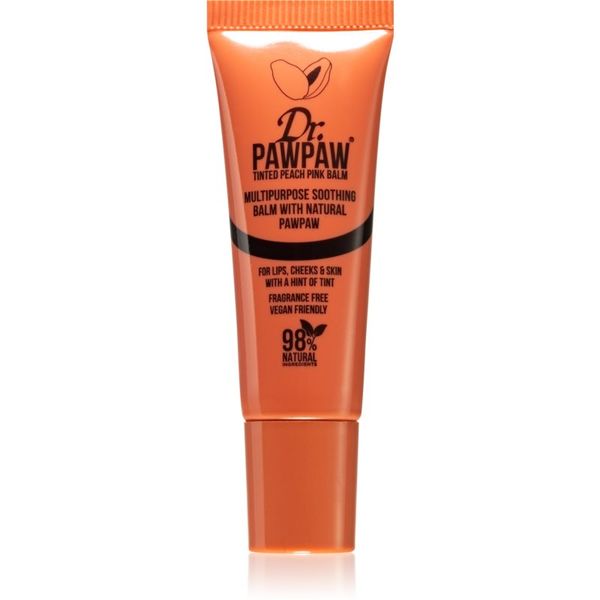 Dr. Pawpaw Dr. Pawpaw Peach Pink toniran balzam za ustnice in lica 10 ml