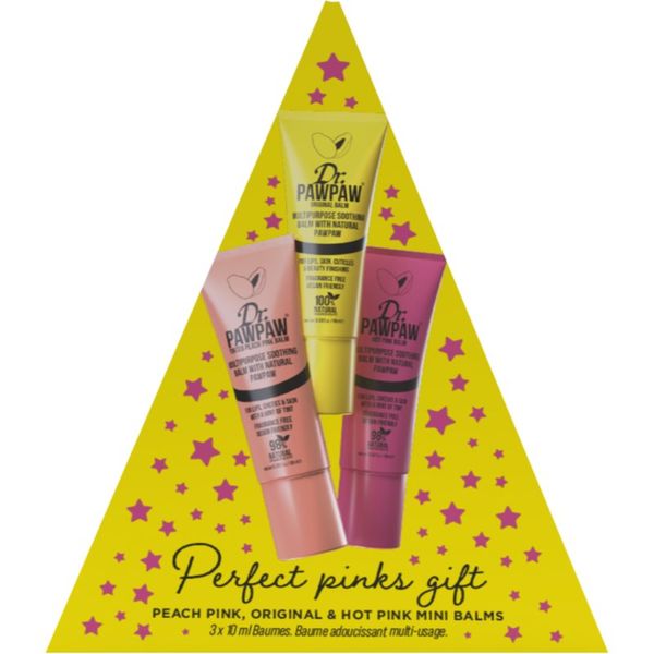 Dr. Pawpaw Dr. Pawpaw Perfect Pink darilni set (za ustnice in lica)