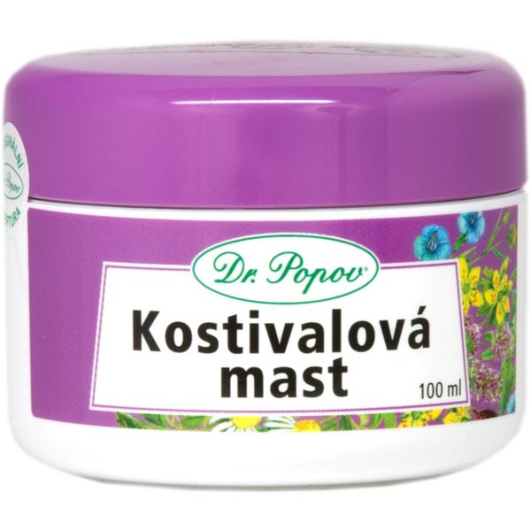 Dr. Popov Dr. Popov Herbal ointments Comfrey masažna krema za mišice, sklepe in vezi 100 ml