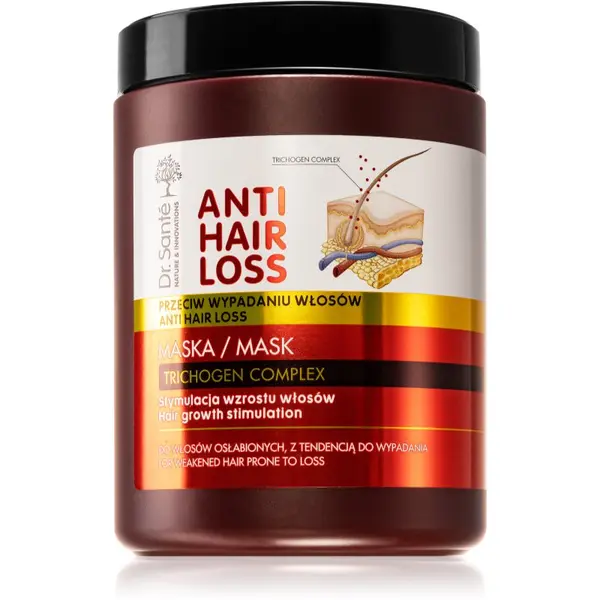 Dr. Santé Dr. Santé Anti Hair Loss maska za pospeševanje rasti las 1000 ml