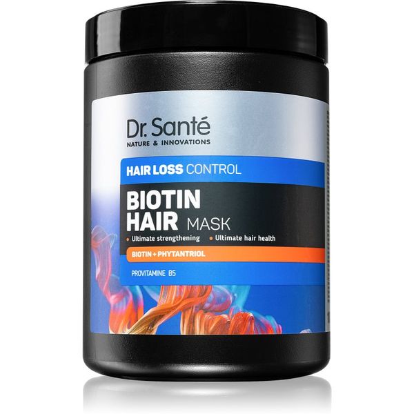 Dr. Santé Dr. Santé Biotin Hair krepilna maska za oslabljene lase, ki so nagnjeni k izpadanju 1000 ml