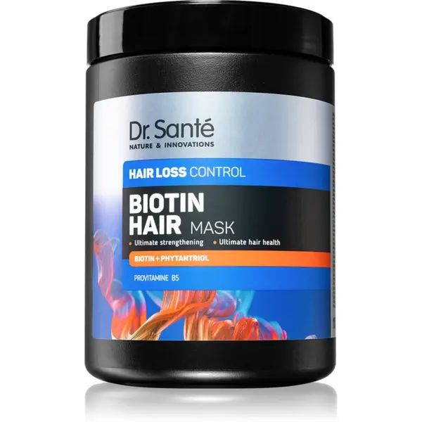 Dr. Santé Dr. Santé Biotin Hair krepilna maska za oslabljene lase, ki so nagnjeni k izpadanju 1000 ml