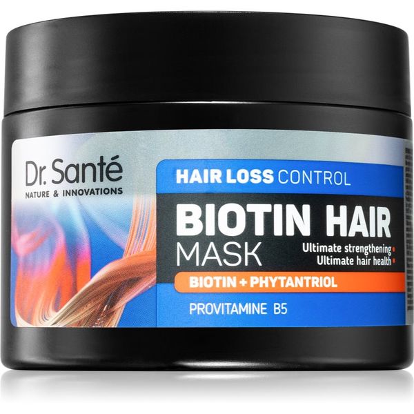 Dr. Santé Dr. Santé Biotin Hair krepilna maska za oslabljene lase, ki so nagnjeni k izpadanju 300 ml