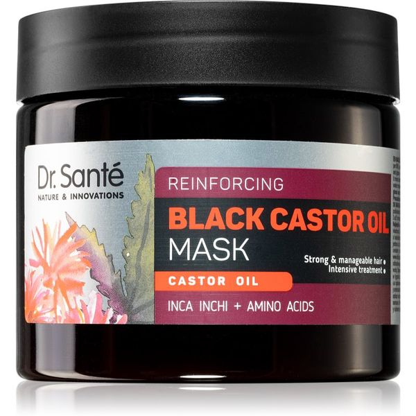 Dr. Santé Dr. Santé Black Castor Oil intenzivna maska za lase 300 ml
