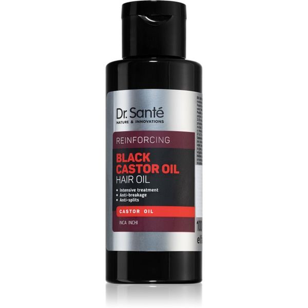 Dr. Santé Dr. Santé Black Castor Oil regeneracijsko olje za lase 100 ml