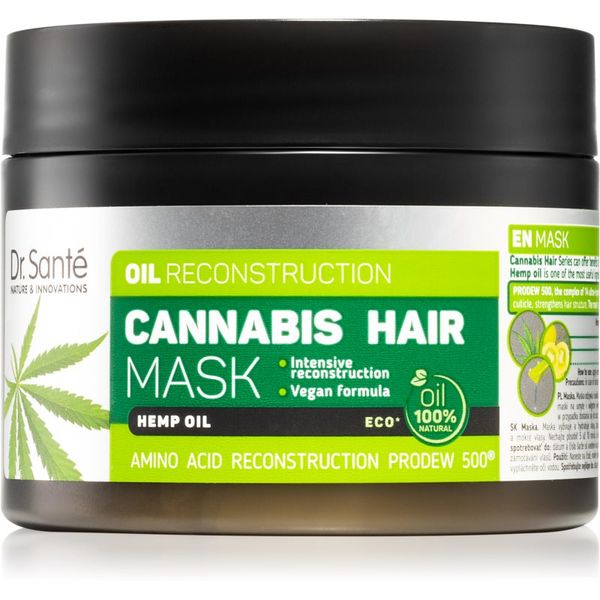 Dr. Santé Dr. Santé Cannabis regeneracijska maska za poškodovane lase 300 ml