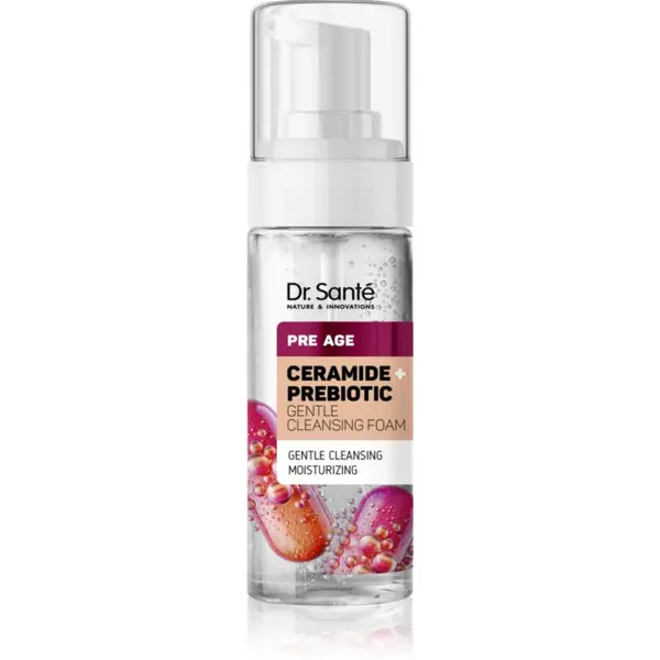 Dr. Santé Dr. Santé Pre Age Ceramide + Prebiotic čistilna pena za zrelo kožo 150 ml