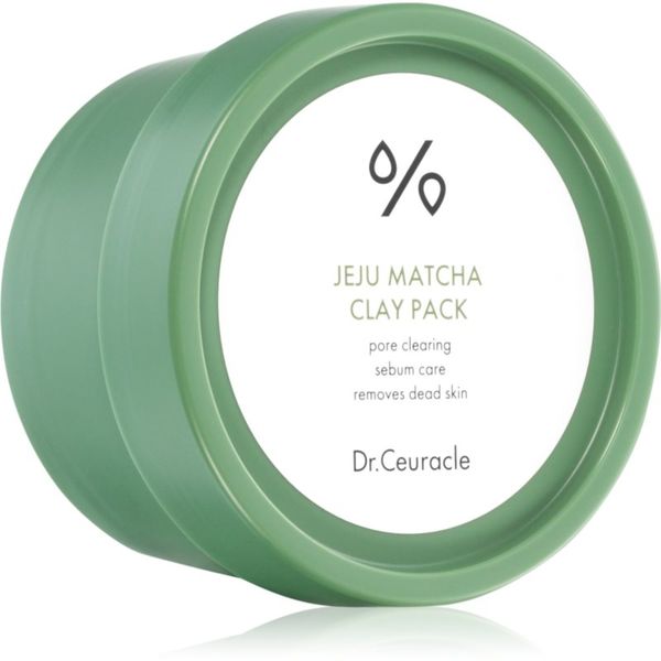 Dr.Ceuracle Dr.Ceuracle Jeju Matcha Clay Pack mineralna čistilna maska iz ilovice za mastno in problematično kožo 115 g