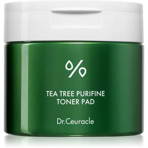 Dr.Ceuracle Dr.Ceuracle Tea Tree Purifine Toner Pad tonizirajoče blazinice za mastno in problematično kožo 60 kos