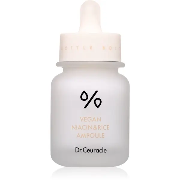 Dr.Ceuracle Dr.Ceuracle Vegan Niacin & Rice Ampoule serum za osvetljevanje za poenotenje tona kože 30 ml