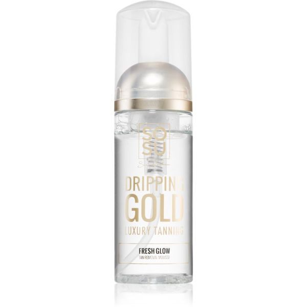 Dripping Gold Dripping Gold Fresh Glow pena za odstranitev samoporjavitvenih pripravkov 150 ml