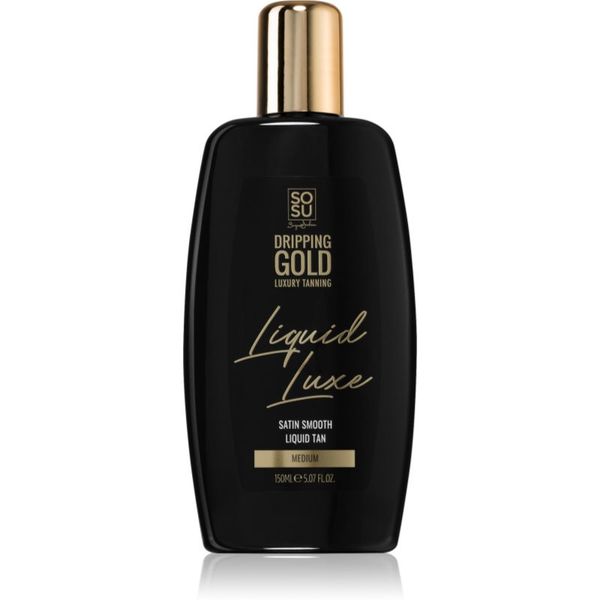 Dripping Gold Dripping Gold Luxury Tanning Liquid Luxe samoporjavitvena voda za telo Medium 150 ml