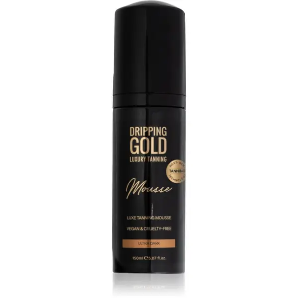 Dripping Gold Dripping Gold Luxury Tanning Mousse samoporjavitvena pena odtenek Ultra Dark 150 ml