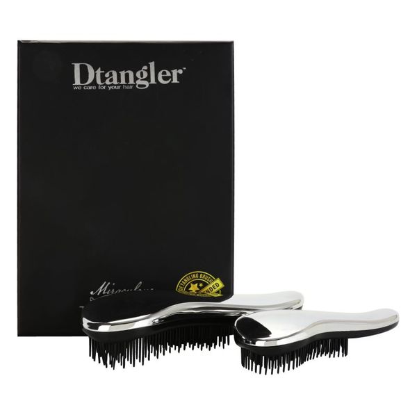 Dtangler Dtangler Miraculous set Silver(za lažje česanje las)