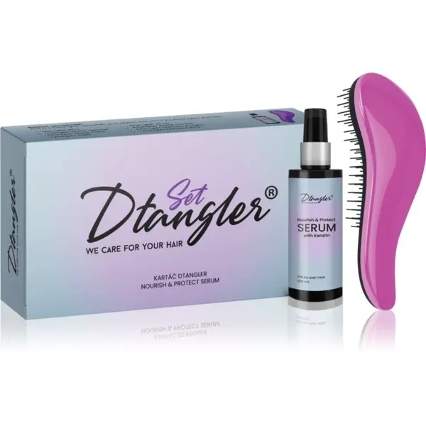 Dtangler Dtangler We Care For Your Hair Set darilni set za lase