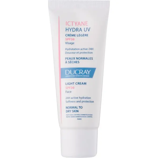 Ducray Ducray Ictyane lahka krema za normalno do suho kožo SPF 30 40 ml