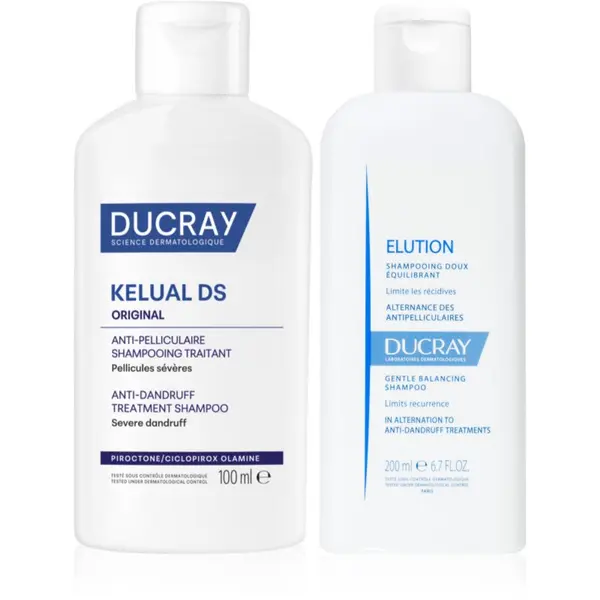 Ducray Ducray Kelual DS set za seboroični dermatitis in hude oblike prhljaja