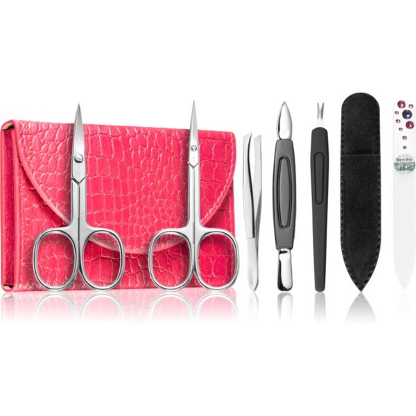 DuKaS DuKaS Premium Line Solingen 214 set za manikiro Pink(+ etui)