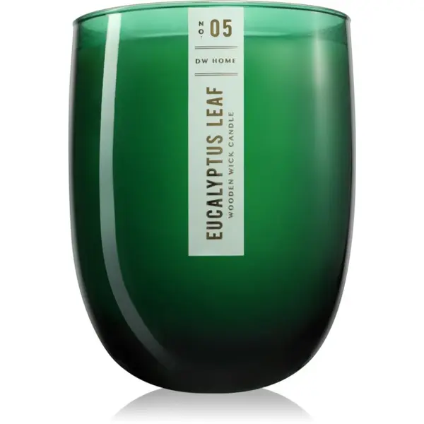 DW Home DW Home Wooden Wick Candles Eucalyptus Leaf dišeča sveča 479 g
