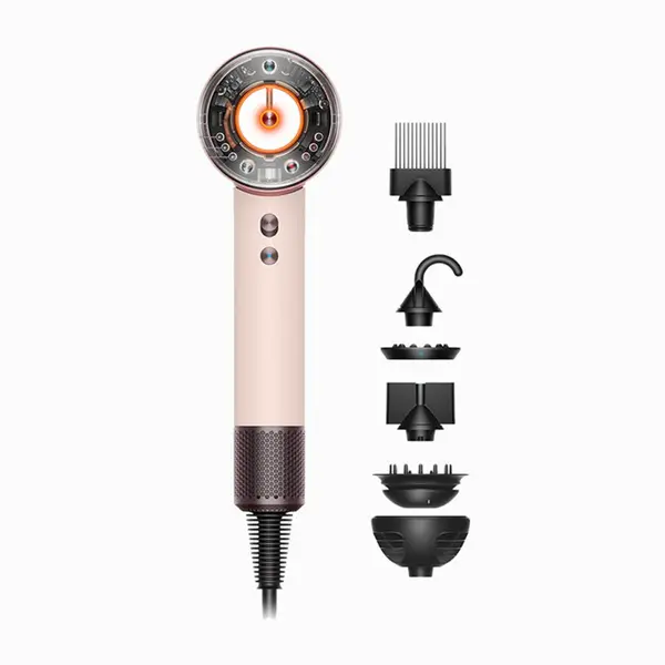 Dyson Dyson Supersonic Nural HD16 T3/T4 Ceramic Pink/Rose Gold sušilnik za lase Curly + Coily 1 kos