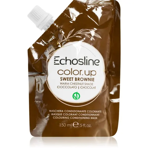 Echosline Echosline Color Up barvna maska s hranilnim učinkom odtenek Sweet Brownie 150 ml