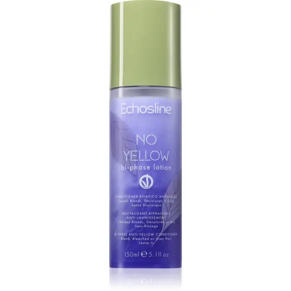 Echosline Echosline No Yellow Bi - Phase Lotion balzam brez spiranja za blond lase 150 ml