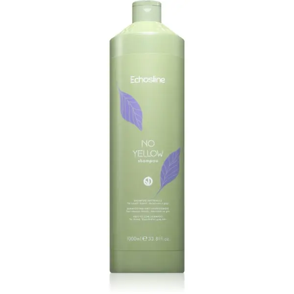 Echosline Echosline No Yellow Shampoo šampon proti rumenim tonom 1000 ml