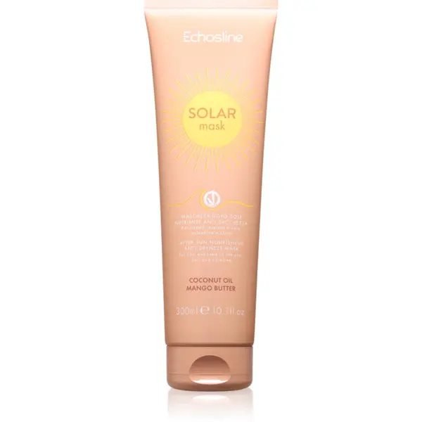 Echosline Echosline SOLAR Mask hranilna maska za lase izpostavljene soncu 300 ml