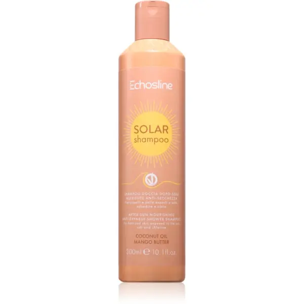 Echosline Echosline SOLAR Shampoo hranilni šampon za lase izpostavljene soncu 300 ml