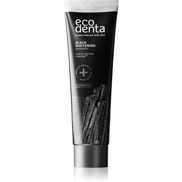 Ecodenta Ecodenta Expert Black Whitening črna belilna zobna pasta brez fluorida 100 ml