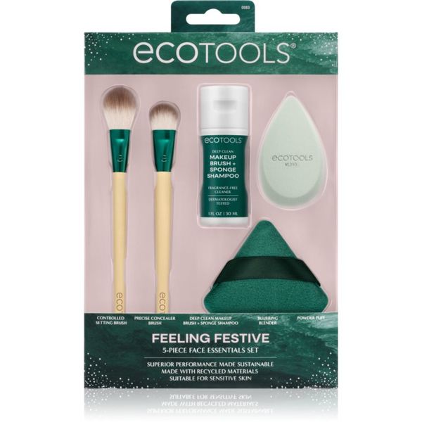 EcoTools EcoTools Feeling Festive Face Feeling Festive set čopičev