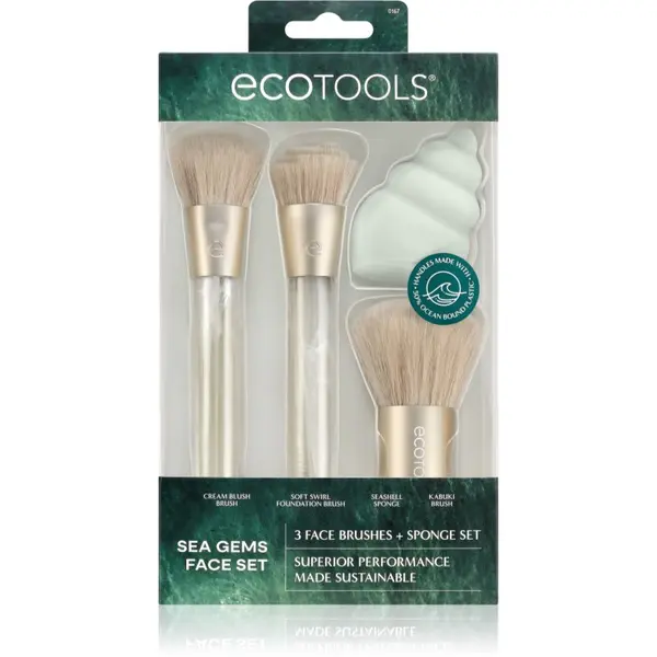 EcoTools EcoTools Sea Gems Face set set čopičev