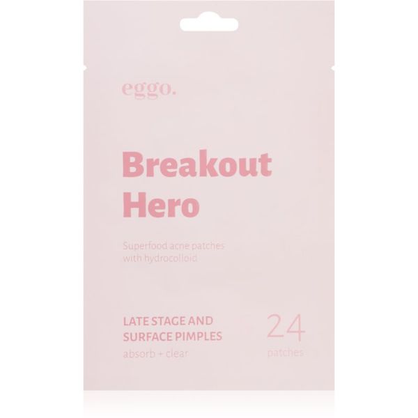 Eggo Eggo Breakout Hero obliži za problematično kožo 24 kos