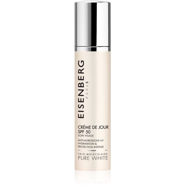 Eisenberg Eisenberg Pure White Crème de Jour SPF 50 dnevna vlažilna in zaščitna krema SPF 50+ 50 ml