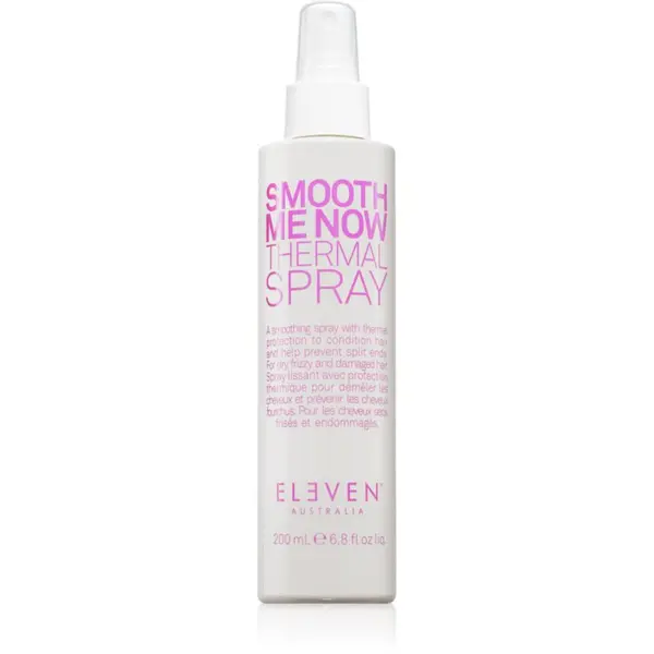 Eleven Australia Eleven Australia Smooth Me Now Thermal Spray zaščitno pršilo za toplotno oblikovanje las 200 ml