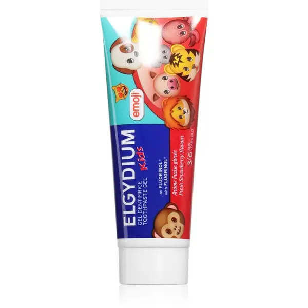 Elgydium Elgydium Emoji Kids zobna pasta za otroke 2-6y Strawberry 50 ml
