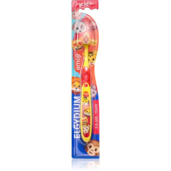 Elgydium Elgydium Emoji Kids zobna ščetka za otroke 1 kos