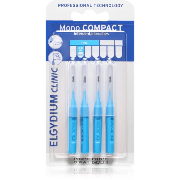Elgydium Elgydium Mono Compact medzobne ščetke Blue 4 kos