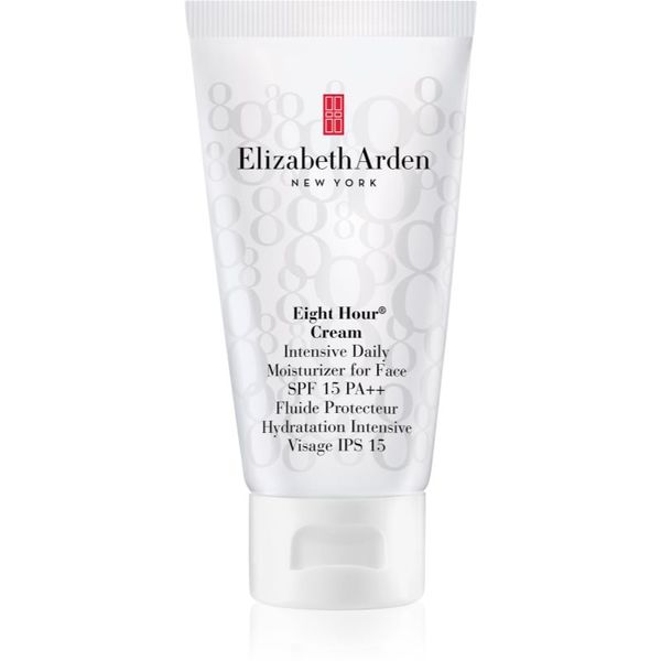 Elizabeth Arden Elizabeth Arden Eight Hour Intensive Daily Moisturizer For Face dnevna vlažilna krema za vse tipe kože SPF 15 50 ml
