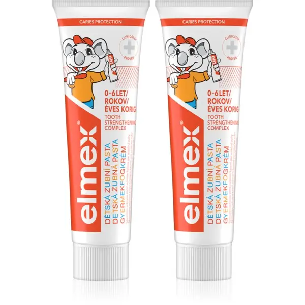 Elmex Elmex Caries Protection Kids zobna pasta za otroke 2 x 50 ml