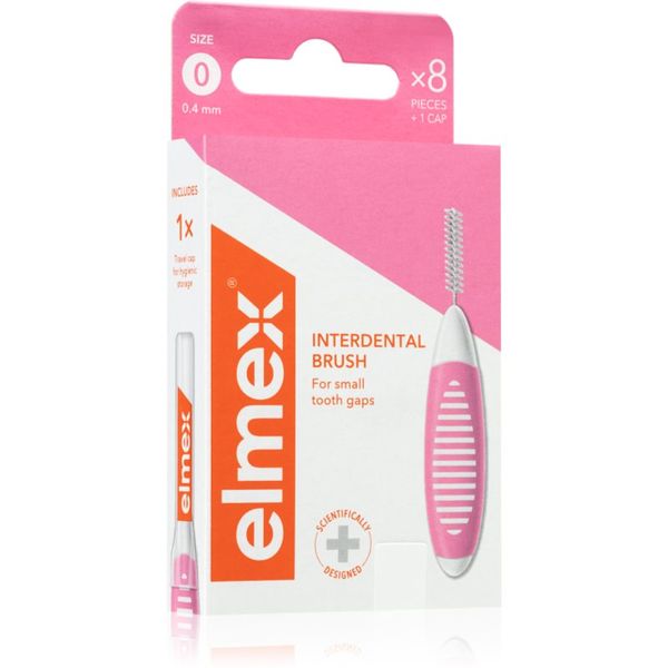 Elmex Elmex Interdental Brush medzobne ščetke 0.4 mm 8 kos