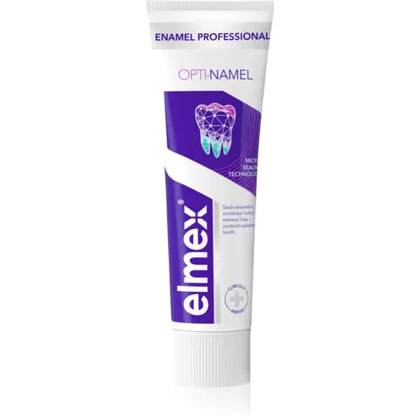Elmex Elmex Opti-namel Seal & Strengthen zobna pasta ki ščiti zobno sklenino 75 ml
